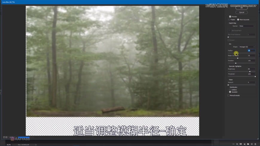 Photoshop創(chuàng)意合成森林中的新娘和鳥籠