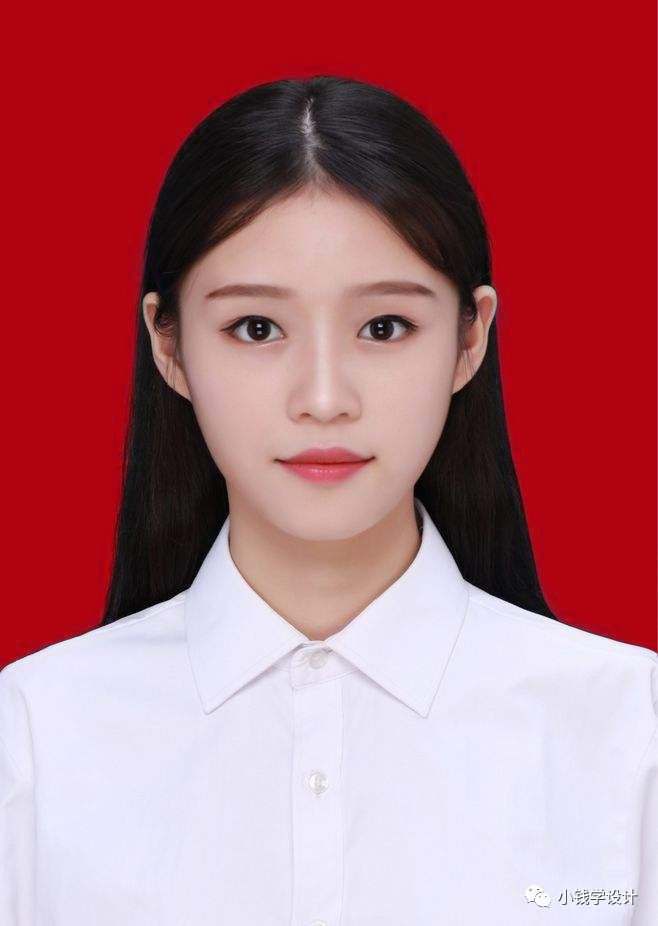 Photoshop使用替換顏色給證件照更換底色