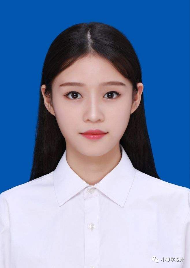 Photoshop使用替換顏色給證件照更換底色